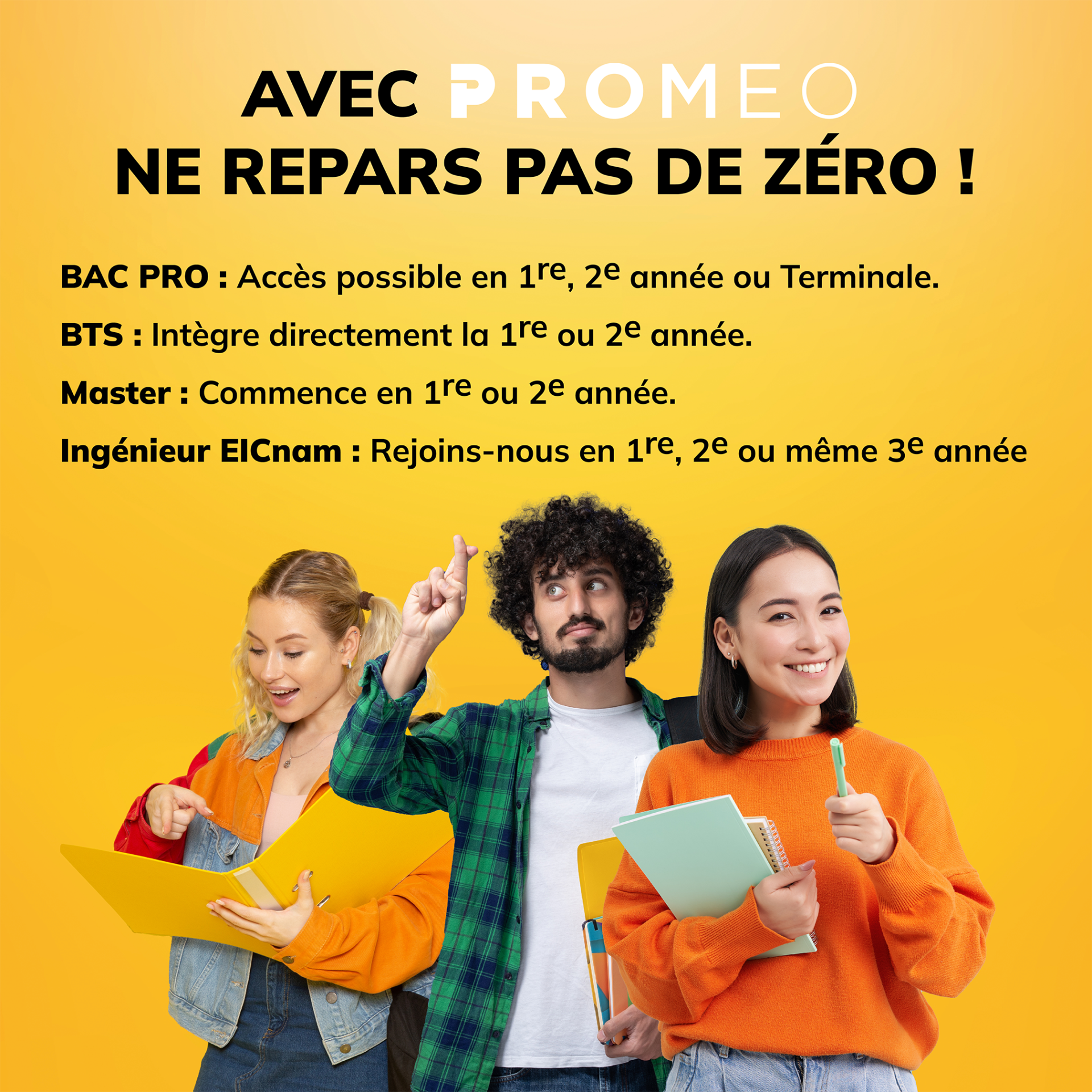 ne repars pas de zéro